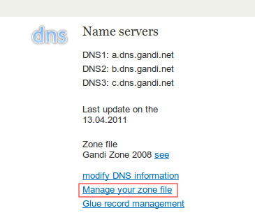 Управление DNS-зонами